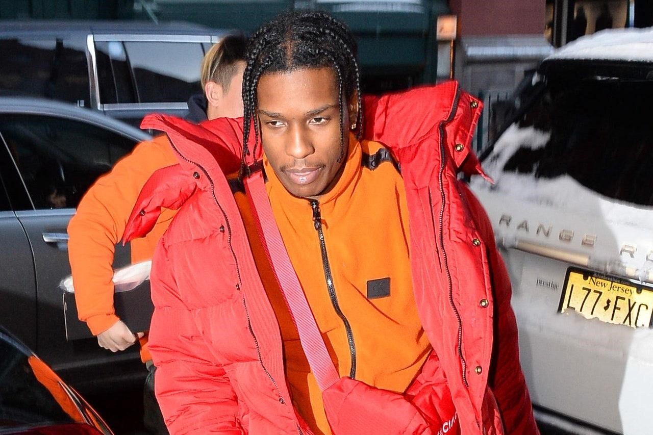 The famous rapper and fashionista ASAP Rocky